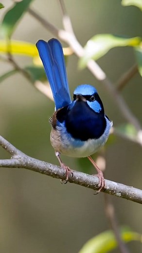 🌿 Superb Fairywren — The Blue Star of the Wild 💙 ✨🎣 4K The superb fairywren is a passerine bird in the Australasian wren family, Maluridae, and is common and familiar across south-eastern Australia. Scientific name Malurus cyaneus #SuperbFairywren #BlueBird #birdsofinstagram #BirdWatching #naturelovers #nature #WildlifeReel #outdoor #WildlifeEncounter #birds #fblifestyle #ChristmasGift | B Sharma