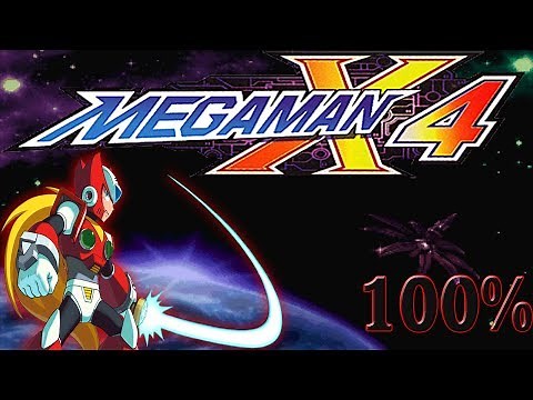 Mega Man X4 [ZERO] - Walkthrough 100% [HD]