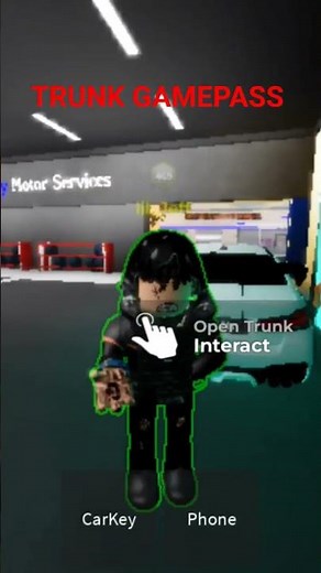 Trunk gamepass in street life remastered #roblox#hood#gaming