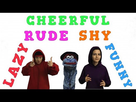 Personality Song - Personality Adjectives - For Kids
