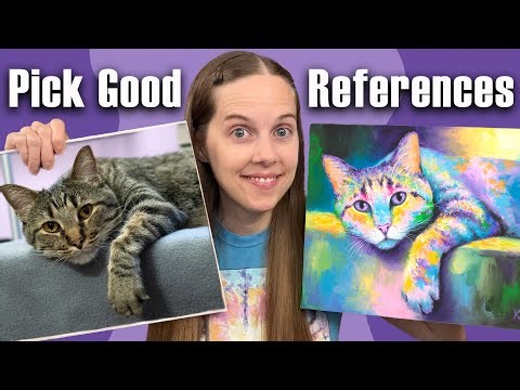 How to Choose Reference Photos for Painting Animals - EASY for Beginners