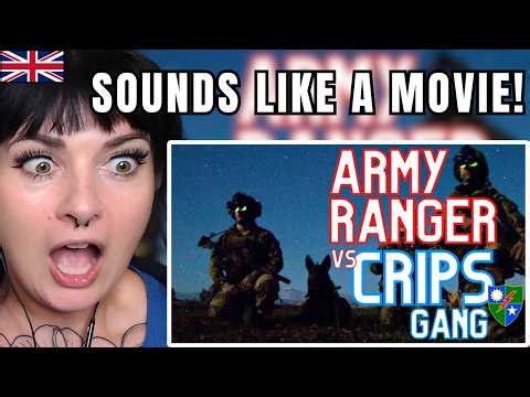 British Girl Reacts to Army Rangers vs Crips Story… THIS IS INSANE