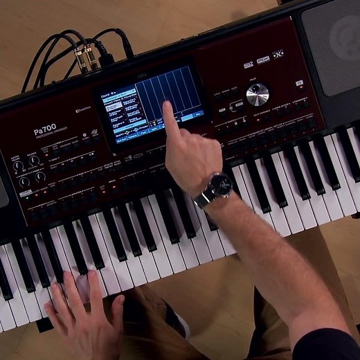 Korg Pa700 Arranger Workstation EDM #korg #arrangerkeyboard #korgpa700