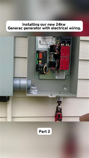 Instalación de Generador Generac de 24kw en el Hogar