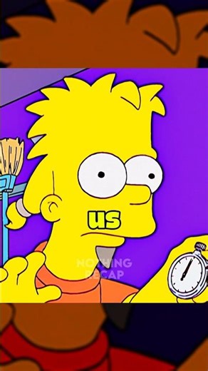 BART STOPPED TIME WITH A WATCH!? #simpsons