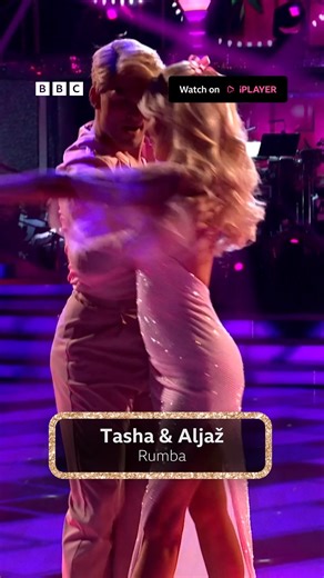 Ballroom Barbie has entered the dream house 🥹 Tasha and Aljaz were made for this Rumba 💓 | BBC Strictly Come Dancing
