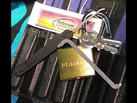 Lock Picking Master V Line Series Padlock 40mm