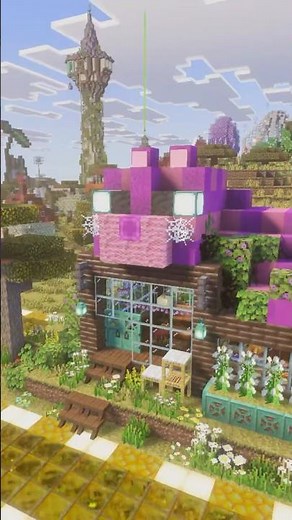 I Built a Cat Cafe in Minecraft!
