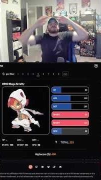 MEGA SCRAFTY!!! #pokemon #unova #gen5 #stats #blindranking #random #vidoegames #nintendo #fun #games