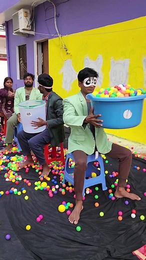 1.7K views | Unlimited multiple color ping pong ball next level pouring challenge #reel #game #shorts | Vk challange Vlog | Facebook