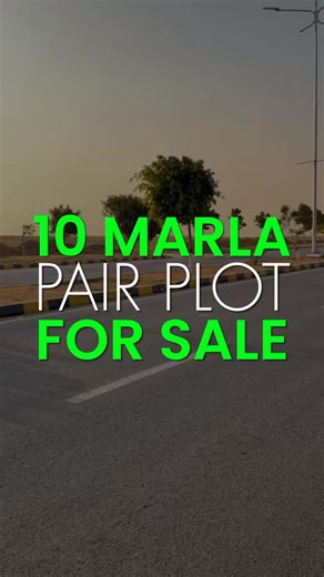 10 Marla Pair Plot for Sale in B-17 Block G Islamabad! Ideal location | Perfect for investment. For more information contact us 0317-5511223. #PlotForSale #PairPlot #B17Islamabad #BlockG #IslamabadProperty #RealEstatePakistan #InvestmentOpportunity | ZARRAR.pk