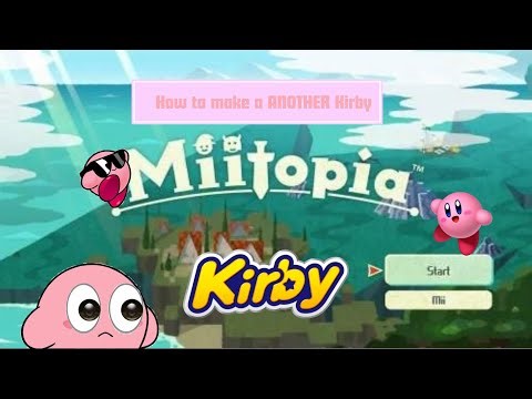 How to create a ANOTHER Kirby mii