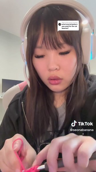 Crochet Cat Beanie Tutorial