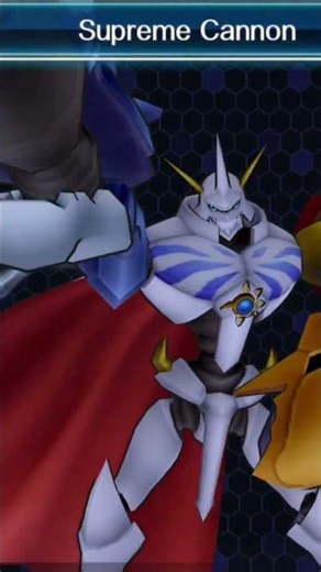SHOWCASE OMEGAMON / OMNIMON SKILL ( SUPREME CANNON ) - DIGIMON LINKS / DIGIMON LINKZ