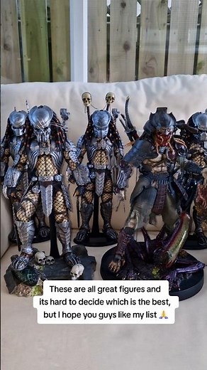 Ranking My Top 10 Hot Toys Predator Figures in Order 🔥 Do You Agree With My list? #hottoys #predator