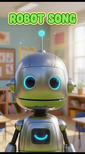 Robot Dance 🤖 Fun Song for Kids | Kids Rhymes #shorts #nurseryrhymes