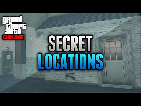 GTA 5 Hidden & Secret Locations Online! - 5 Secret Places on GTA 5 Online (GTA 5 Glitches)