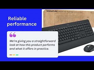 Logitech Signature MK650 Combo Review | Wireless Mouse & Keyboard for Business Tested