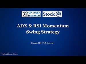 ADX & RSI Momentum Swing Strategy | Expert Screeners | TSR