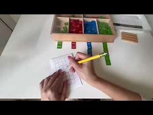 Dynamic Subtraction with the Stamp Game | Montessori Math Lesson (AMI Approach)