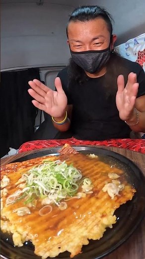 【Truck Cooking】Charred bean paste made with clams !【asmr】#shorts