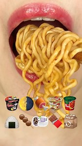 91K views · 2.6K reactions | asmr CONVENIENCE STORE FOOD FIRE NOODLE CHALLENGE 다양한 편의점 음식 먹방 eating sounds | Bunny Eating | Facebook