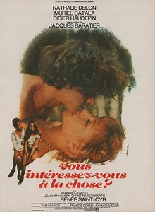 Vous intéressez-vous à la chose ? (1974) | Galéria - Plagáty | ČSFD.sk