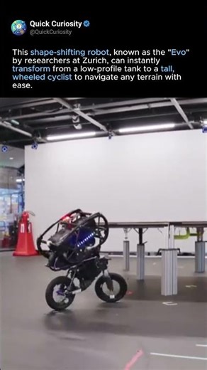 The Shape Shifting Robot 🏍️