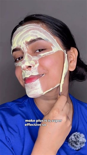 3 ingredient DIY face scrub + face mask for glowing skin ✨ ‪@RuchitaGhag‬