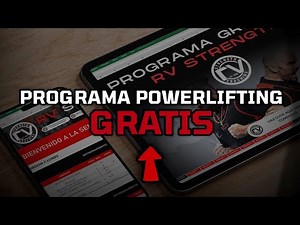 Nuevo programa GRATUITO de Powerlifting: ROMPE TODOS TUS RECORDS EN SOLO 8 SEMANAS