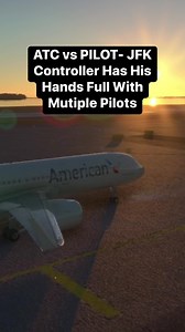 52K views · 239 reactions | ATC vs PILOT- JFK Controller Has His Hands Full With Mutiple Pilots #Atc #aviation #plane #pilot #airplane #avgeek #airport #sky | Flight Simulator Fantasy | Facebook