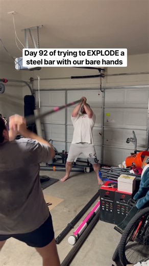 Waveform lifting attempts to explode steel bar #waveformlifting #waveform