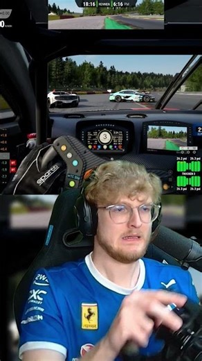 When you have to make a DECISION in MILLISECONDS in a GT3 car
