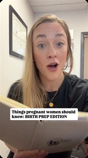 Karlie | pregnancy & postpartum tips on Instagram: "New series: things pregnancy women should know but often don’t: BIRTH PREP EDITION 💁🏼‍♀️ Want more pregnancy, postpartum, and Mom life help? Check out my podcast Every Mom is an athlete! 🎤 👉🏽Annnnnd If you are a pregnant mama who wants to stay fit, keep her core strong and have an easier labor and recovery (duh!) comment “STRONG” and I’ll send you the deets to my free download “Too 4 Dr. Recommended Core exercises for Pregnancy” 💪🏼"