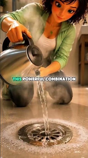 Unclog Bathroom Drains Naturally: Salt + Baking Soda + Vinegar Hack