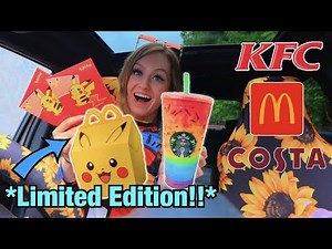 Letting the Person in FRONT of me DECIDE what I EAT for 24 HOURS!!😱 *...urmmm disaster LOL*