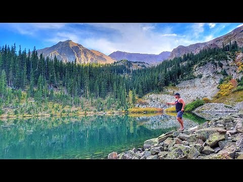 Backcountry Colorado TROUT FISHING!