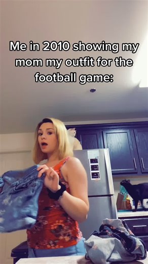 She did not approve of my short blue jean shorts lol #fyp #momanddaughter #foryou