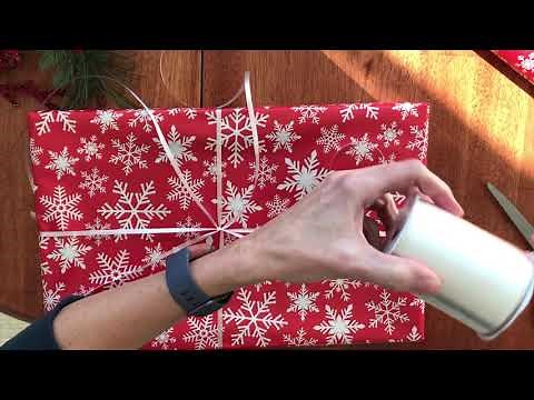 Holiday Life Skills: How to Curl Ribbon on a Gift & Make Your Own Bow