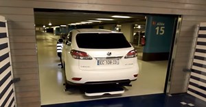 Watch a robot valet park a car