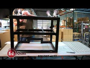 how to put together a Primo grill smoker and cart