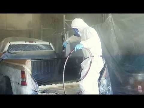 Rhino Linings® Spray On Bed Liner is Quick & Easy