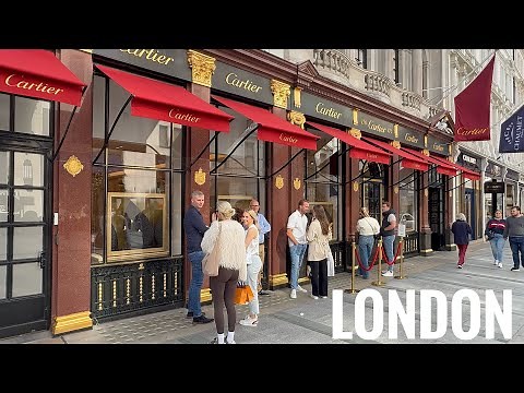 London City Tour 2025 | 4K HDR Virtual Walking Tour around the City | London Walk 2025