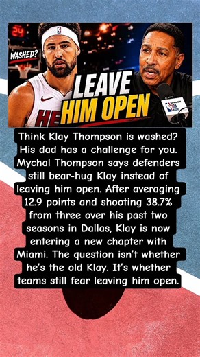 Klay Thompson Faces “Washed” Doubts #KlayThompson #MiamiHeat