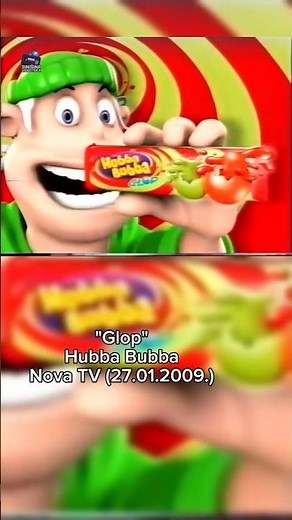 Stara reklama "Hubba Bubba Glop" - 2009. #oldcommercials #hubbabubba