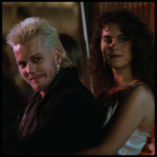 "Good night, bloodsucker." For the first time on 4K Ultra HD, own The Lost Boys on 9/20 — also available on Digital. | Warner Bros. Entertainment