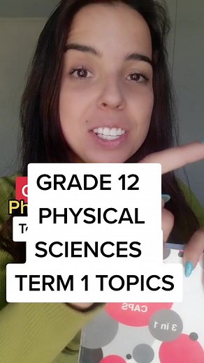 Grade 12 Physical Sciences Term 1 Topics