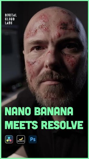 AI Face Texture Replacement in DaVinci Resolve (Surface Tracker Workflow)