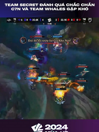 Team Secret Dominates Early Game in VCS 2024