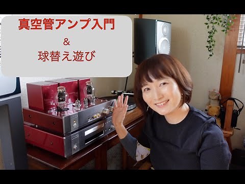真空管アンプ入門＆球替え遊び